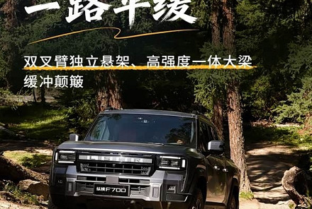 “叫板”长城炮?定位硬派越野皮卡 奇瑞纵横F700官图发布