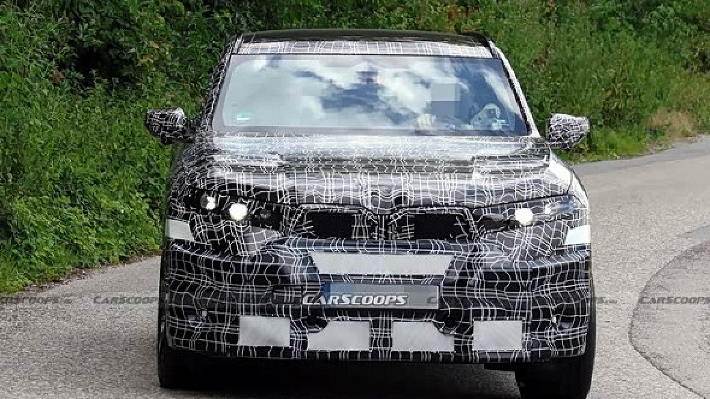 纯电性能猛兽 全新宝马X5 M谍照 搭载四电机 将于2028年发布