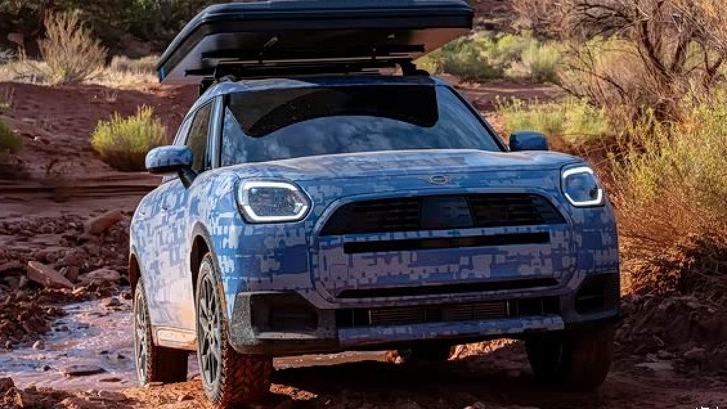 MINI COUNTRYMAN越野版谍照 拥有更高离地间隙 将于10月首发