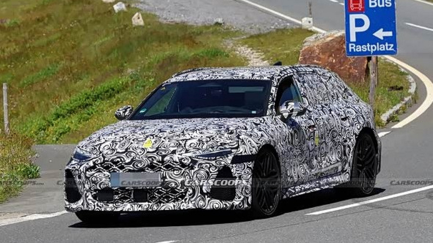 全新一代奥迪RS 6谍照曝光 或换装V6混动系统并新增轿车版本