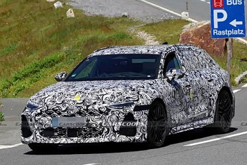全新一代奥迪RS 6谍照曝光 或换装V6混动系统并新增轿车版本