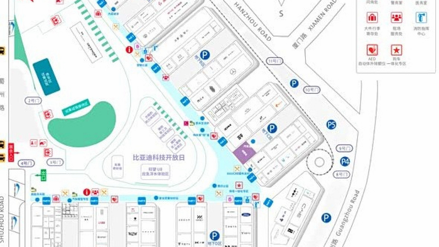 第29届成都国际车展展位图发布，展出规模达22万平方米