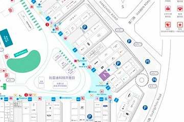 第29届成都国际车展展位图发布,展出规模达22万平方米
