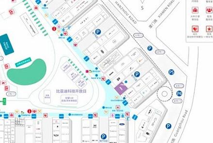 第29届成都国际车展展位图发布,展出规模达22万平方米